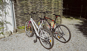 le parking pour les vélos