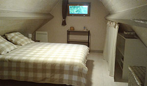 la chambre parentale: lit de 160